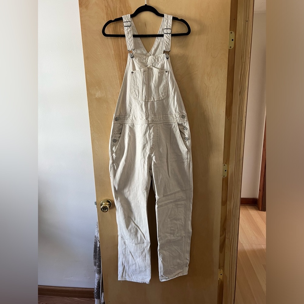 Ecru Old Navy overalls